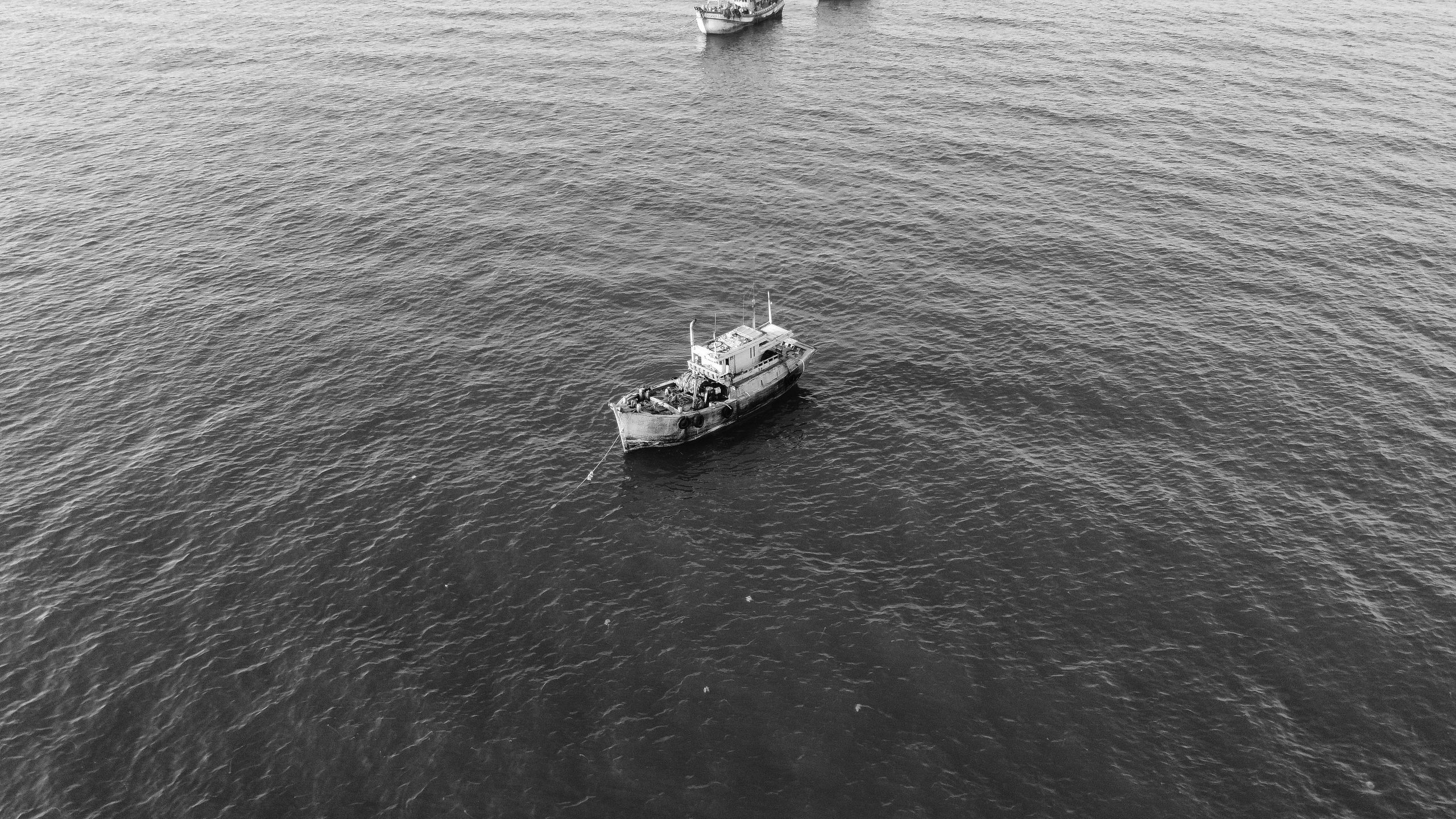Fishing boat illustration